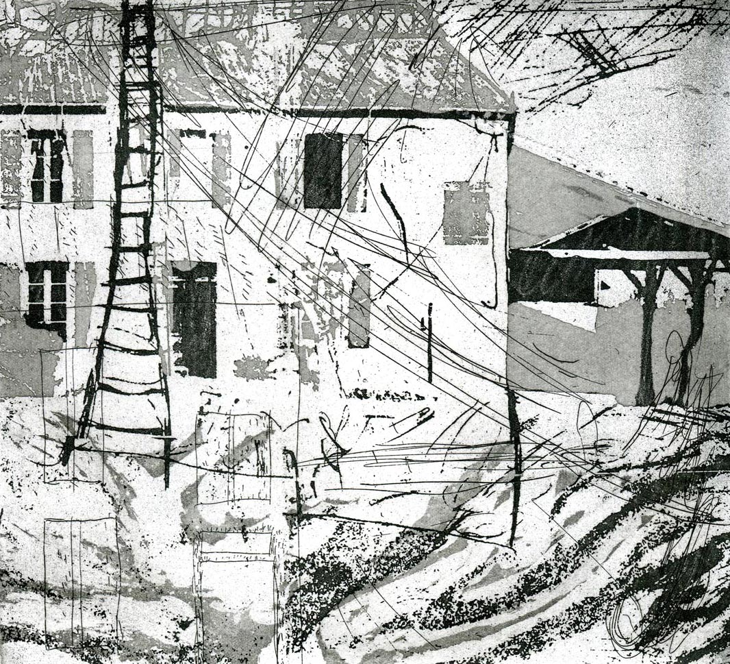 Maison de Rêves, gravure et eau forte